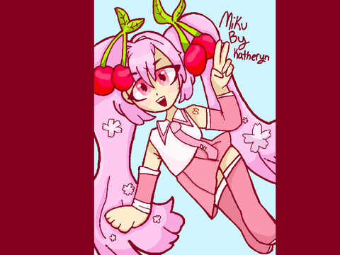 ୨୧ ||OPEN|| Draw Miku Contest! ୨୧ Entry