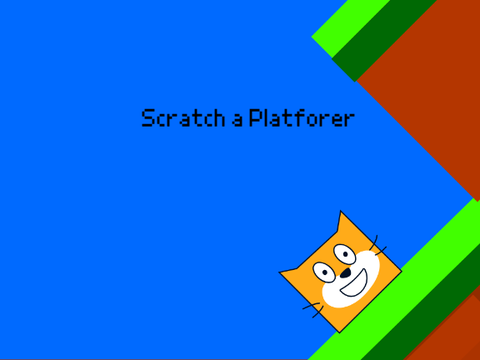 Scratch I A Platformer I #Trending #Games #Platformer