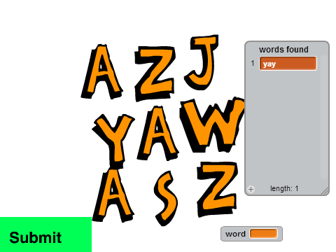 Wordament Scratch Edition