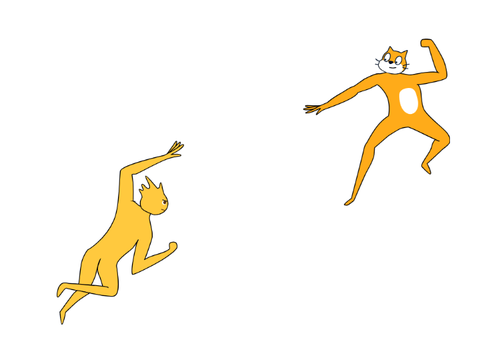 ゴボ vs キャット　１