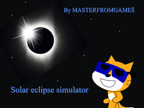 Solar eclipse interactive simulator!