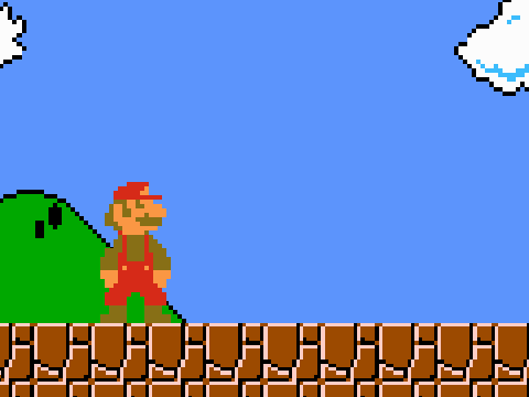 Fire Mario animation