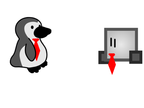 Penguino Square Man