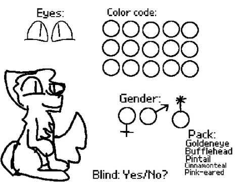 make a character for the Misty Journey comic!