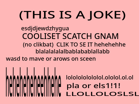 POV: clickbait scratch games