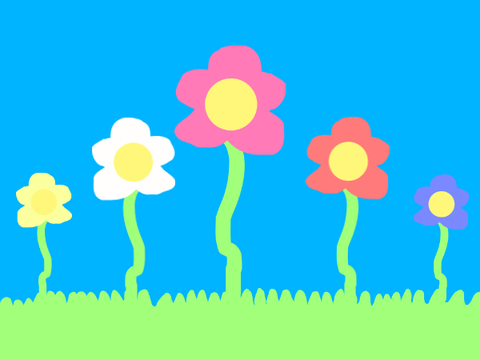 flowers sprouting