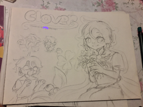 Redrawing @sparkelsbunny Oc!