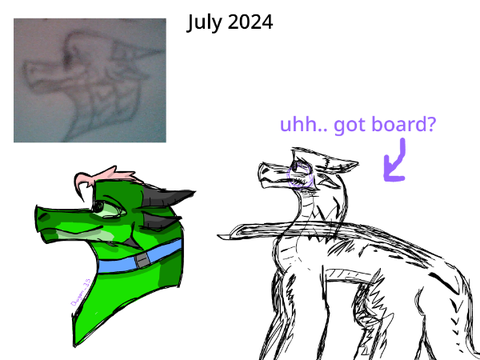 random doodles from my basement :') (pt. 1 )