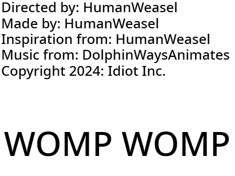 A word of Warning
