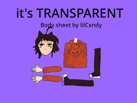 Blackfox animations body sheet