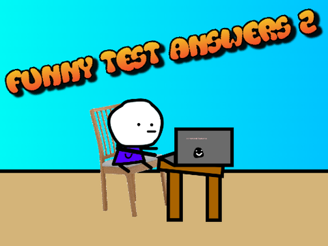 Funny Test Answers 2 (collab with -NuggieTV-) #animations #trending #all #music #art #stories