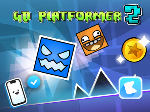 GD Platformer 2 !    #Games #all #trending 