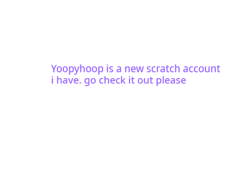 new account