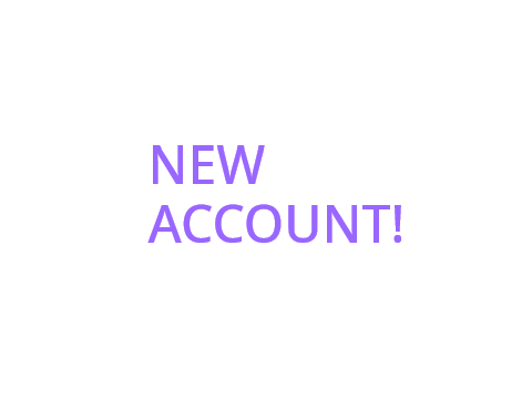 NEW ACCOUNT