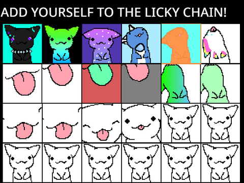 Add Yourself to the Licky Chain!  remix remix remix remix