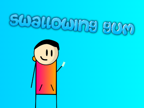 Swallowing Gum... #animations #trending #all #music #art #stories