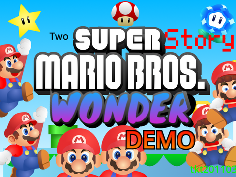 Two super Mario wonder story
