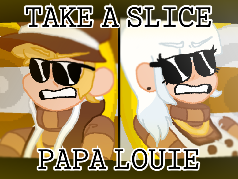 Take A Slice || Papa Louie Meme