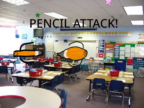 Pencil Attack!