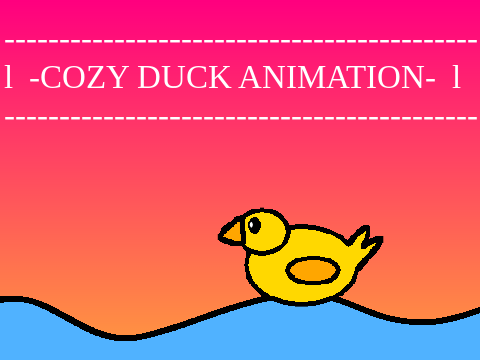-Cozy Duck Animation- #Animations #All #Art