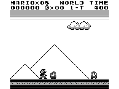 Super Mario Land - SMLR Songs in Gameboy Style