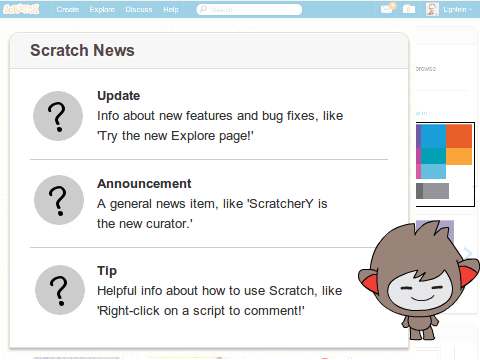 Need Icons for Scratch News!