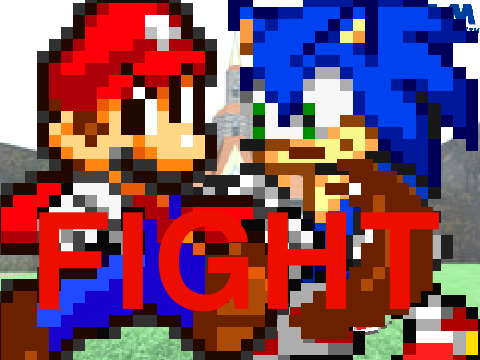 Mario V.S Sonic: The Epic Fight