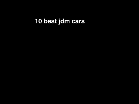 10 best jdm cars