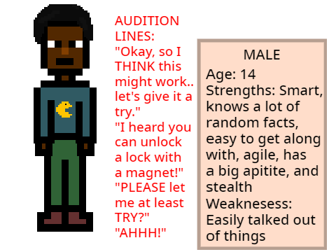 liam audition