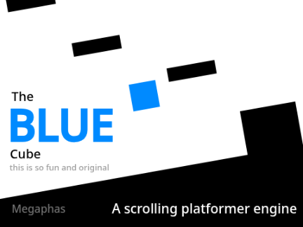 The BLUE Cube - scrolling engine