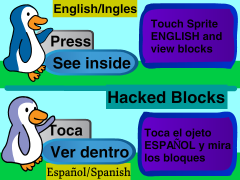 Hacked blocks Scratch 2 Compatible