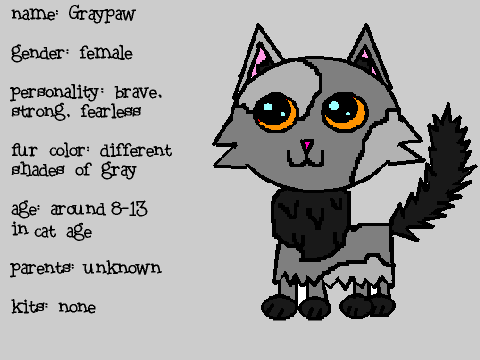 graypaw facts