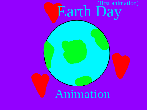 earth day 2024 animation