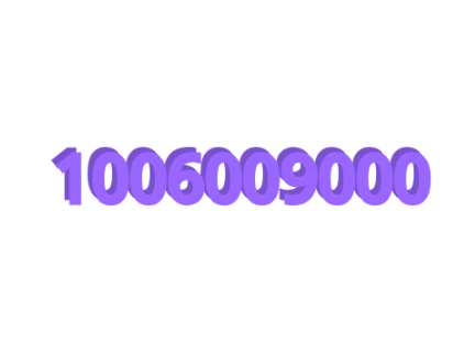 1006009000 Wow! (I Wasn't even trying and it's  a remix!)