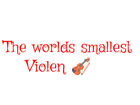 The world's smallest violin ? (wip) remix