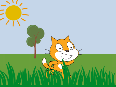 Scratch Cat Walk Cycle--Turbo Mode Solved :D