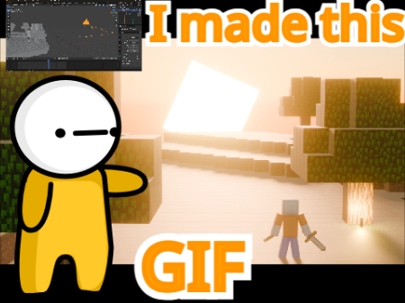 my blender animation, turned gif mode