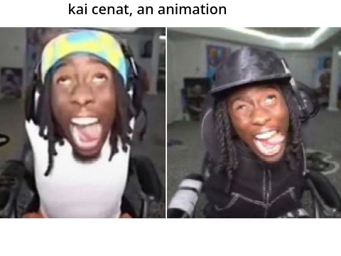 kai cenat, an animation