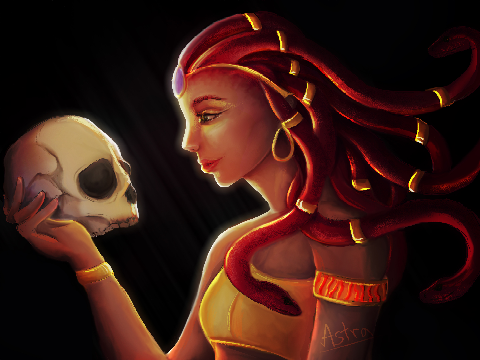 - Medusa's Gaze - Art Practice