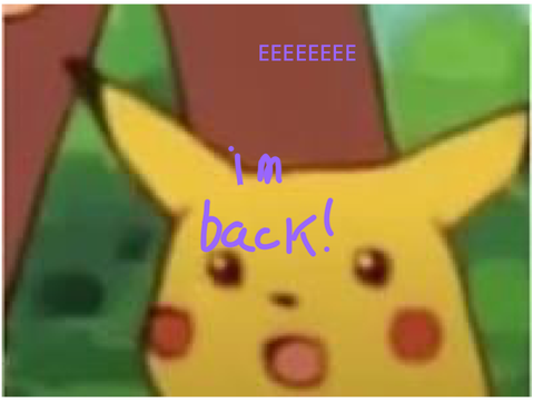 I’m back