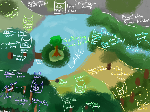 Mage Paws - Area Map #1