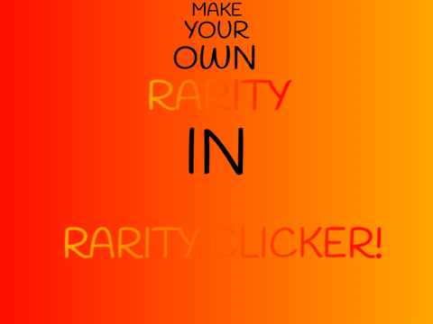 Make Your Own Rarity In Rarity Clicker arsi2p