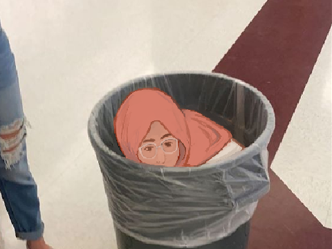 I drew my friend over pics from pintrst