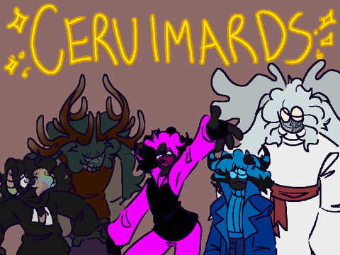 Geshi (Poltergeist) my Cervimard // More coming soon.