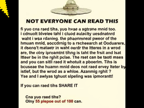 Not everyone can read this! Can you? Remix if so.  remix remix remix remix remix remix remix … remix