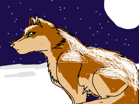Wolf in the Winter Test