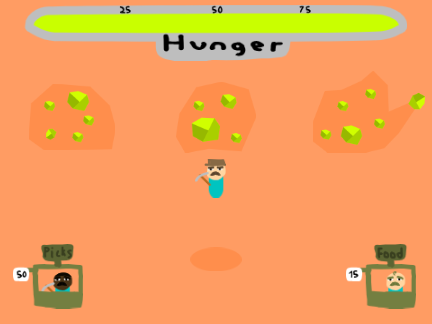 Rush For Gold (A High Score Game)