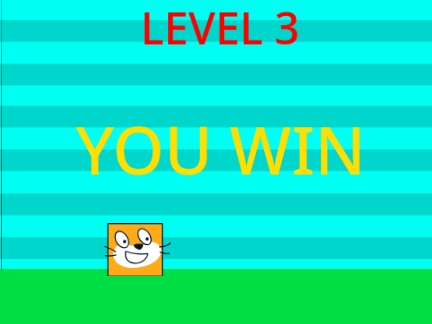Geometry dash-ish game