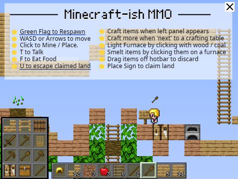 Minecraft-ish MMO v1.7