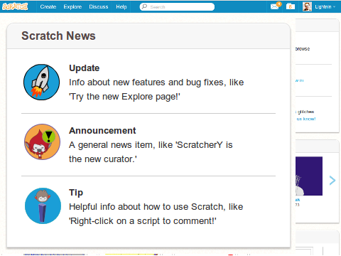 Scimonster's Scratch News Icons